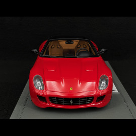 Ferrari 599 GTB Fiorano 2006 Rosso Corsa Cuoio Innenraum 1/18 BBR1871A1