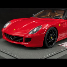 Ferrari 599 GTB Fiorano 2006 Rosso Corsa Cuoio Innenraum 1/18 BBR1871A1