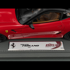 Ferrari 599 GTB Fiorano 2006 Rosso Corsa Cuoio Innenraum 1/18 BBR1871A1