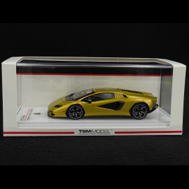 Lamborghini Countach LPI 800-4 2023 Giallo Orion 1/43 TrueScale Miniatures TSM430783