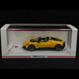 Bugatti W16 Mistral Yellow 2023 1/43 TrueScale Miniatures TSM430822