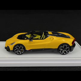 Bugatti W16 Mistral Yellow 2023 1/43 TrueScale Miniatures TSM430822