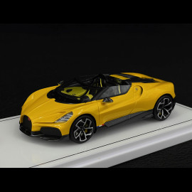 Bugatti W16 Mistral Yellow 2023 1/43 TrueScale Miniatures TSM430822