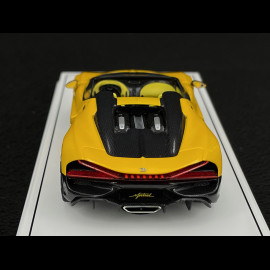Bugatti W16 Mistral Yellow 2023 1/43 TrueScale Miniatures TSM430822