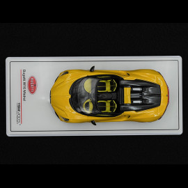 Bugatti W16 Mistral Yellow 2023 1/43 TrueScale Miniatures TSM430822