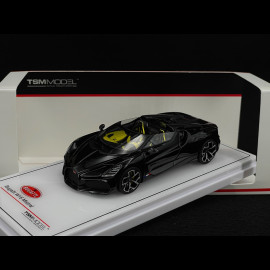 Bugatti W16 Mistral 2024 Black 1/43 TrueScale Miniatures TSM430821