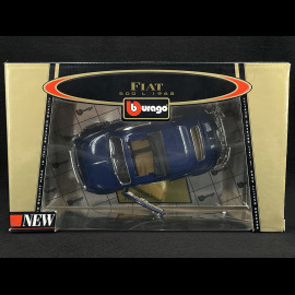 Fiat 500 L Open Roof 1968 Dark Blue Metallic 1/18 Bburago 3327