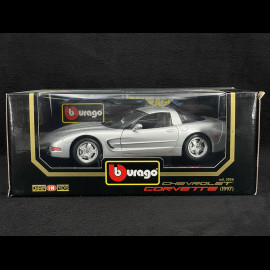 Chevrolet Corvette Coupe 1997 Silber 1/18 Bburago 3056