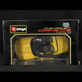 Chevrolet Corvette Convertible 1998 Gelb 1/18 Bburago 3076