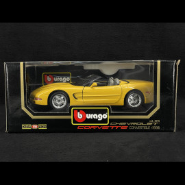 Chevrolet Corvette Convertible 1998 Gelb 1/18 Bburago 3076