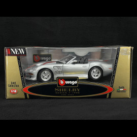 Shelby Series 1 1998 Silber 1/18 Bburago 3323