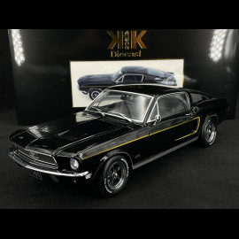 Ford Mustang GT Fastback 1968 Black 1/12 KK Scale KKDC120223