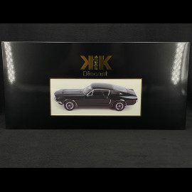 Ford Mustang GT Fastback 1968 Steve McQueen Bullitt Dark Green 1/12 KK Scale KKDC120221