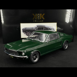 Ford Mustang GT Fastback 1968 Steve McQueen Bullitt Dark Green 1/12 KK Scale KKDC120221