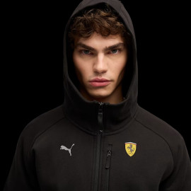 Ferrari Zip Hoodie Sweatshirt Leclerc / Hamilton PumaTech Black 633936-01