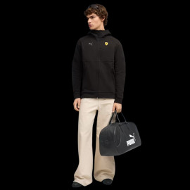 Ferrari Kapuzen-Sweatshirt Leclerc / Hamilton mit Reißverschluss PumaTech Schwarz 633936-01