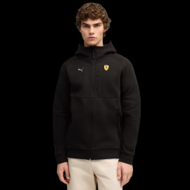 Ferrari Zip Hoodie Sweatshirt Leclerc / Hamilton PumaTech Black 633936-01