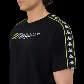 Peugeot T-Shirt Sport Black Kappa – 33242QW-005