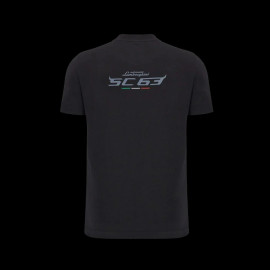 Lamborghini T-Shirt Squadra Corse SC63 Schwarz Herren – Motorsport