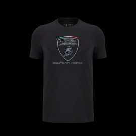 Lamborghini T-Shirt Squadra Corse SC63 Schwarz Herren – Motorsport