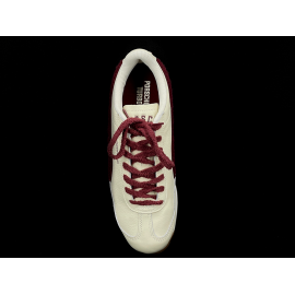 Porsche Schuhe 911 Easy Rider Puma Beige / Burgunderrot 308868-01 - unisex