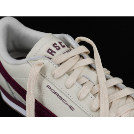 Porsche Shoes 911 Easy Rider Puma Beige / Burgundy 308868-01 - unisex