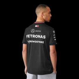 Günstige Mercedes T-Shirt AMG Petronas Tommy Hilfiger Schwarz – 701227950