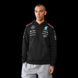 Low Price Mercedes Hoodie Sweatshirt AMG Petronas Tommy Hilfiger Black – 701227955-001