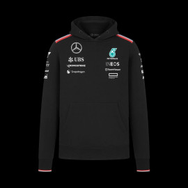 Low Price Mercedes Hoodie Sweatshirt AMG Petronas Tommy Hilfiger Black – 701227955-001
