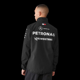 Günstige Mercedes Jacke AMG Petronas Tommy Hilfiger Schwarz – 701227955-001