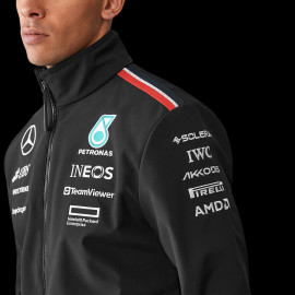 Günstige Mercedes Jacke AMG Petronas Tommy Hilfiger Schwarz – 701227955-001