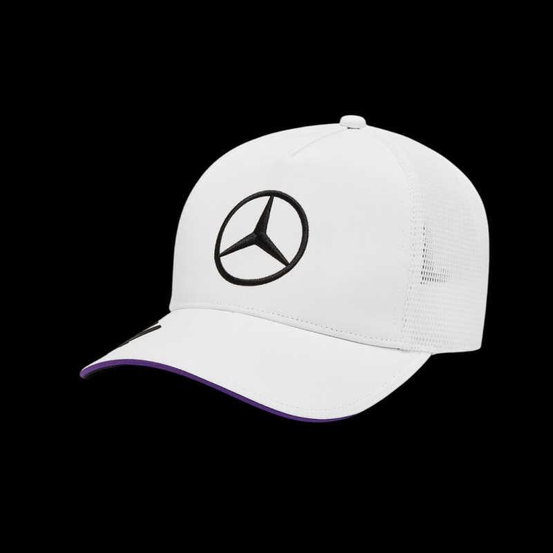 Günstige Mercedes Trucker Kappe Weiß Mercedes Original – 701227945-001