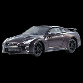 Nissan GT-R R35 Track Edition 2022 Dark Purple With booklet 1/64 Kyosho 03KYO07067TP