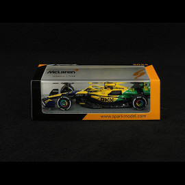 Oscar Piastri McLaren MCL38 n°81 2. GP Monaco 2024 1/43 Spark S9539