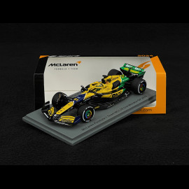 Oscar Piastri McLaren MCL38 n°81 2. GP Monaco 2024 1/43 Spark S9539