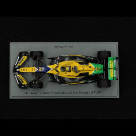 Oscar Piastri McLaren MCL38 n°81 2. GP Monaco 2024 1/43 Spark S9539