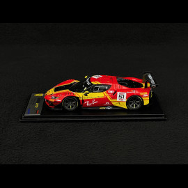 Ferrari 296 GT3 n°51 2nd 24h Spa 2024 1/43 Looksmart LSRC188