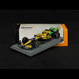 Lando Norris McLaren MCL38 n°4 4. GP Monaco 2024 1/43 Spark S9538
