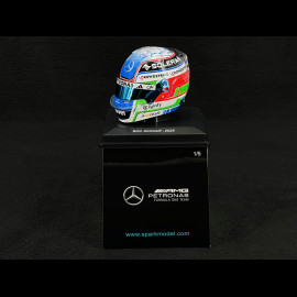 Kimi Antonelli Helm Mercedes Saison 2025 1/5 Spark 5HF186