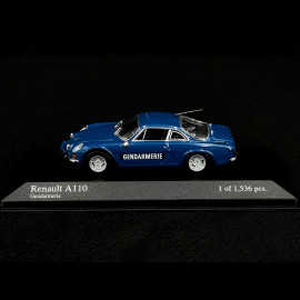 Renault Alpine A110 1971 Gendarmerie 1/43 Minichamps 430113690