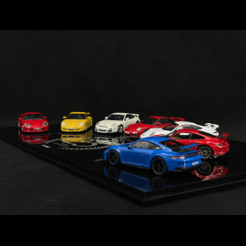 Porsche 911 GT3 25 Jahre Set 1999–2024 1/43 Minichamps 412067025