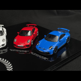Porsche 911 GT3 25 Jahre Set 1999–2024 1/43 Minichamps 412067025