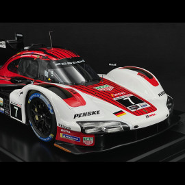 Porsche 963 n° 7 Sieger 24h Daytona 2024 mit Unterschriften der Fahrer 1/12 Spark WAP0230880S963