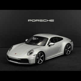 Porsche 911 Carrera Coupe Type 992.2 2024 GT Silver Metallic 1/18 Minichamps WAP0210270SCPE