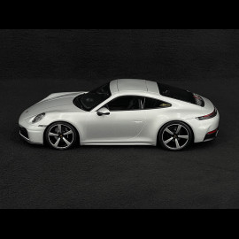 Porsche 911 Carrera Coupe Type 992.2 2024 GT Silver Metallic 1/18 Minichamps WAP0210270SCPE