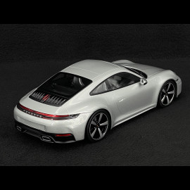 Porsche 911 Carrera Coupe Type 992.2 2024 GT Silver Metallic 1/18 Minichamps WAP0210270SCPE