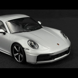 Porsche 911 Carrera Coupe Type 992.2 2024 GT Silver Metallic 1/18 Minichamps WAP0210270SCPE