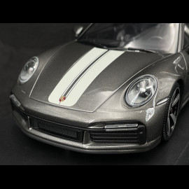 Set von 2 Porsche 911 Sport Classic Typ 997 2009 + Typ 992 2022 Grau