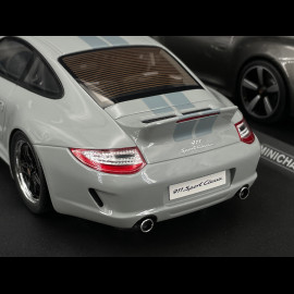 Set of 2 Porsche 911 Sport Classic Type 997 2009 + Type 992 2022 Grey
