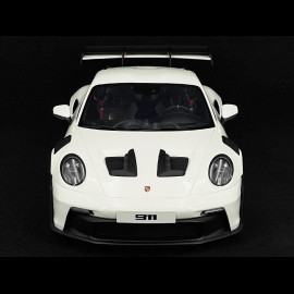 Porsche 911 GT3 RS Type 992 Tribute to Carrera RS White Red Stripes 1/12 GT Spirit GT949